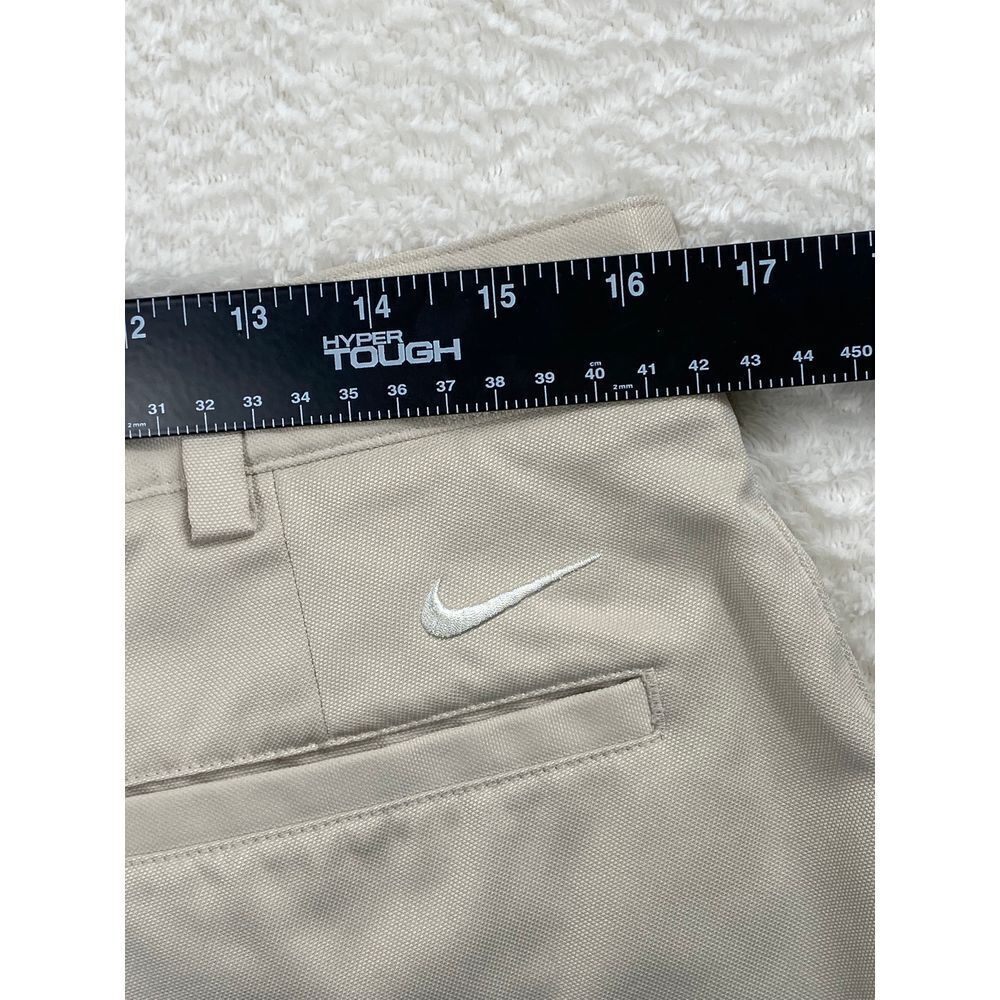 Nike Golf Men's Classic Khaki Golf Pants Polyester Performance Trousers 34x32 - Picture 6 of 7
